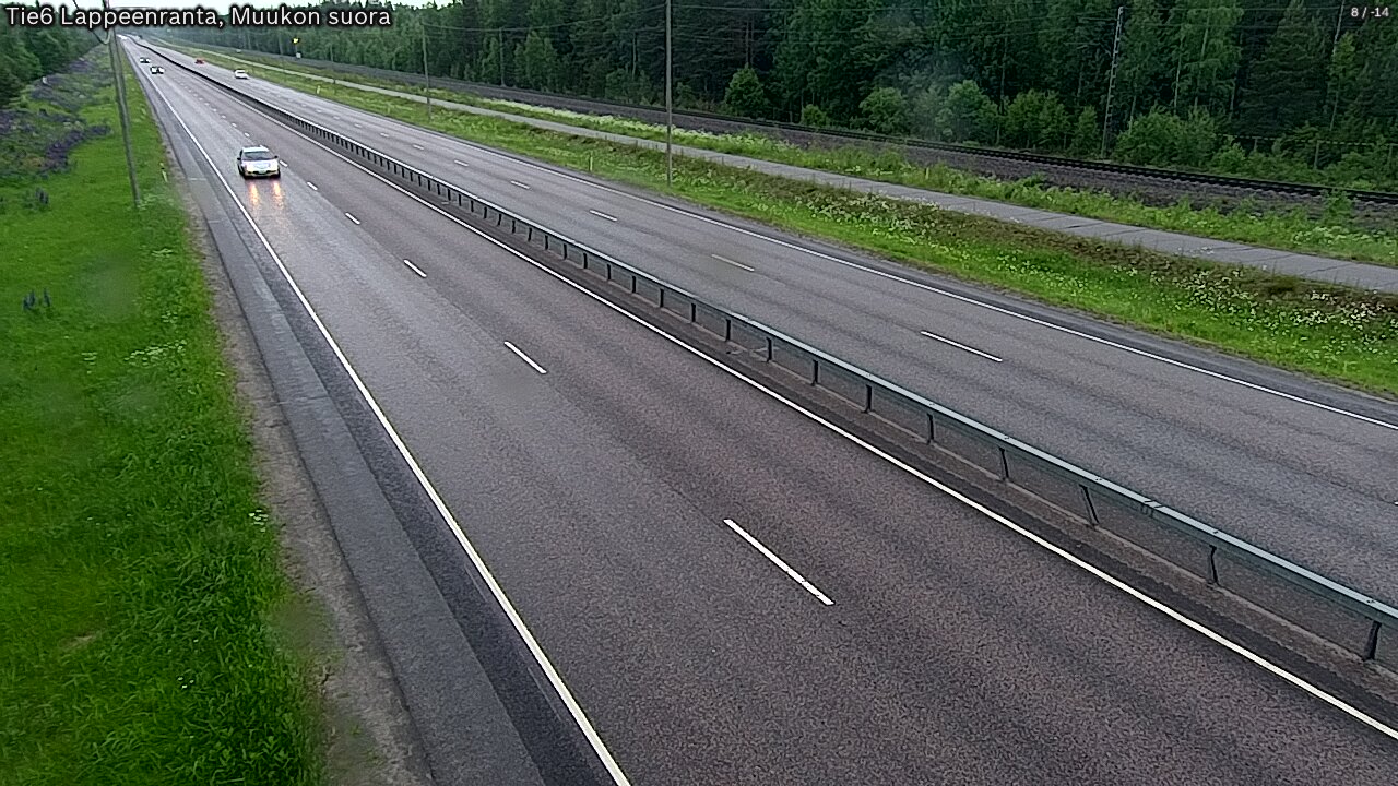 Kelikamerat Kuva Tie 6 Lappeenranta, Muukon suora, Lappeenranta, Etelä-Karjala