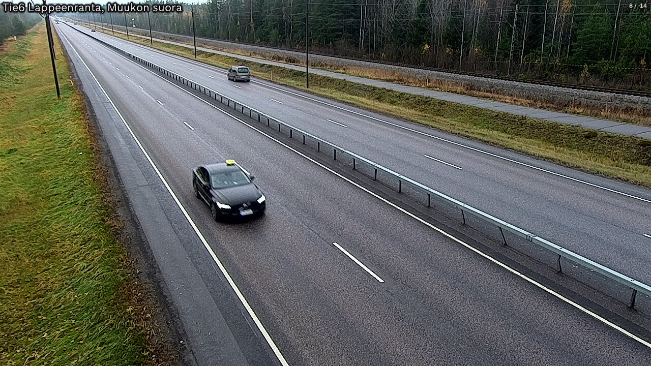 Kelikamerat Kuva Tie 6 Lappeenranta, Muukon suora, Lappeenranta, Etelä-Karjala