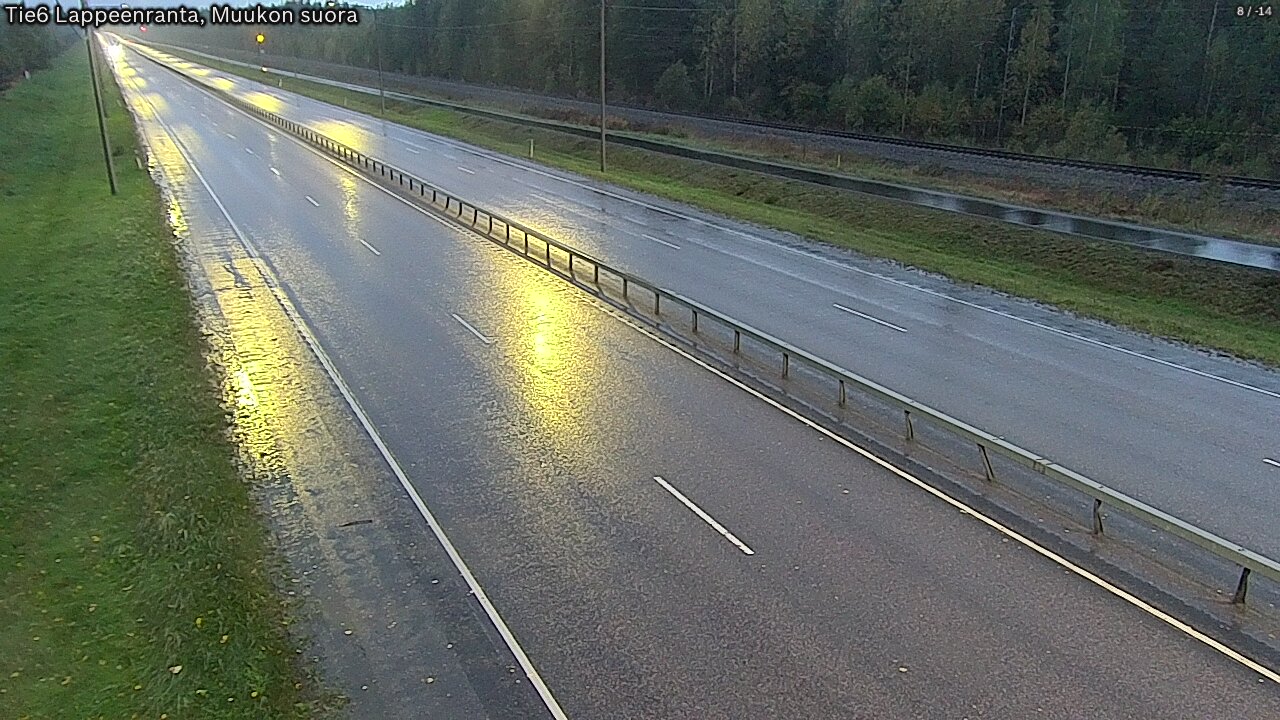 Kelikamerat Kuva Tie 6 Lappeenranta, Muukon suora, Lappeenranta, Etelä-Karjala