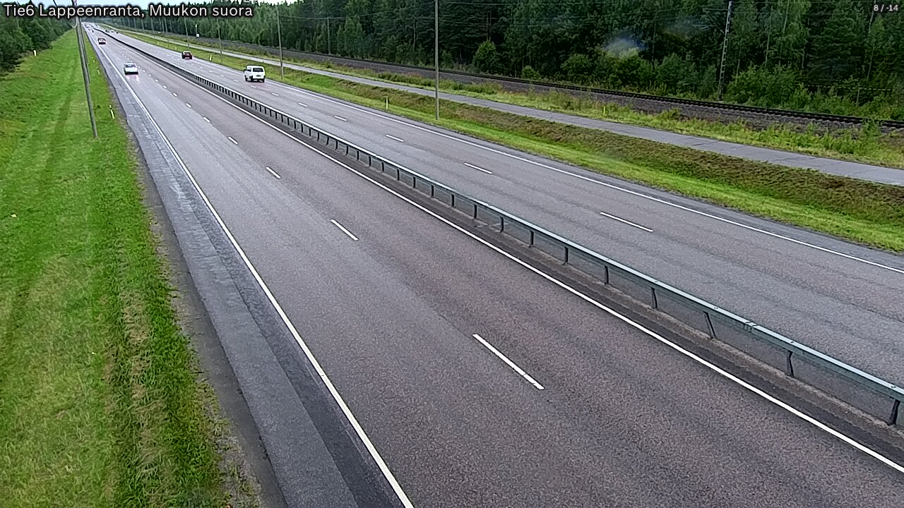 Kelikamerat Kuva Tie 6 Lappeenranta, Muukon suora, Lappeenranta, Etelä-Karjala