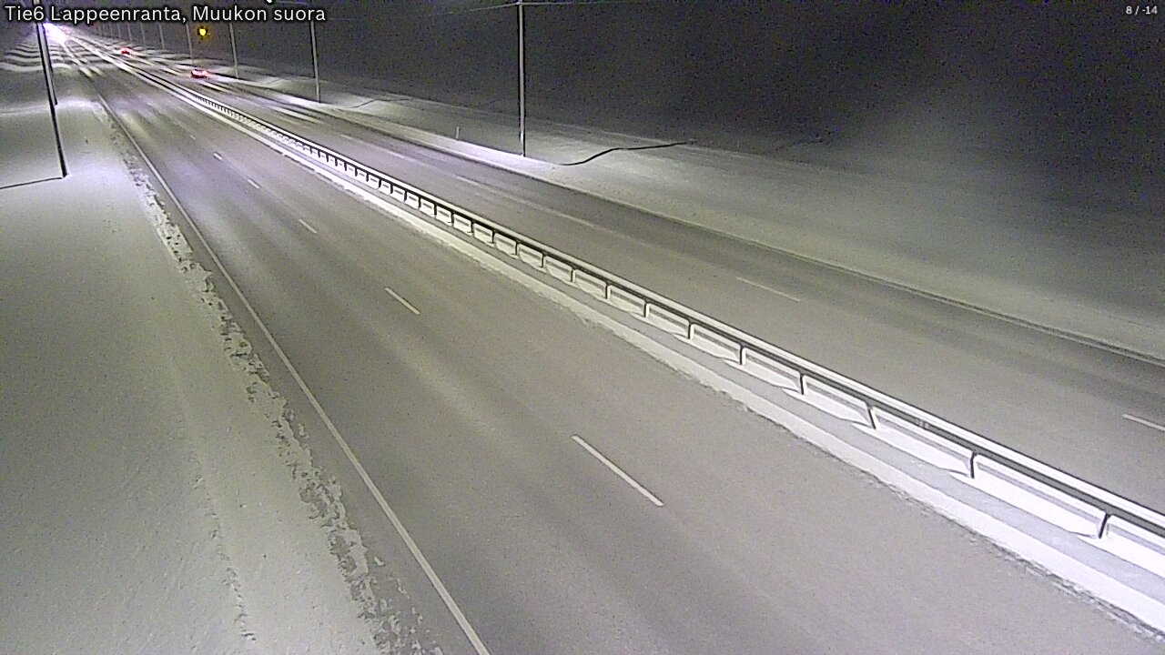 Kelikamerat Kuva Tie 6 Lappeenranta, Muukon suora, Lappeenranta, Etelä-Karjala