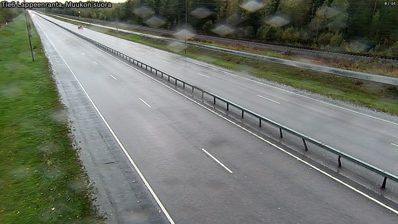 Kelikamerat Kuva Tie 6 Lappeenranta, Muukon suora, Lappeenranta, Etelä-Karjala
