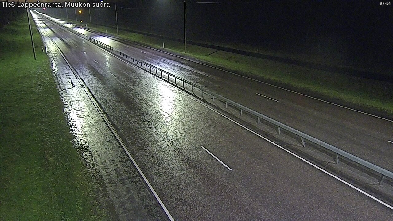Kelikamerat Kuva Tie 6 Lappeenranta, Muukon suora, Lappeenranta, Etelä-Karjala
