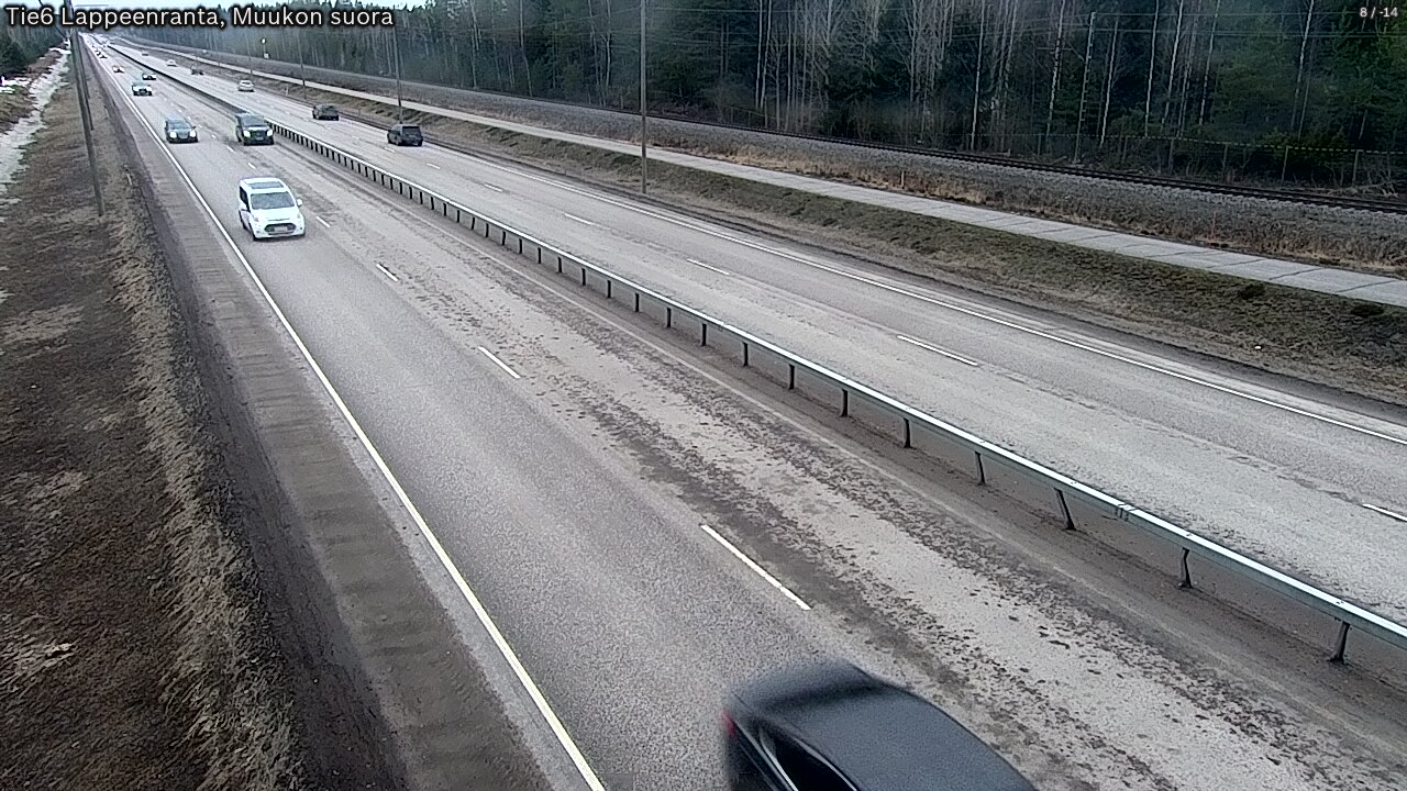 Kelikamerat Kuva Tie 6 Lappeenranta, Muukon suora, Lappeenranta, Etelä-Karjala