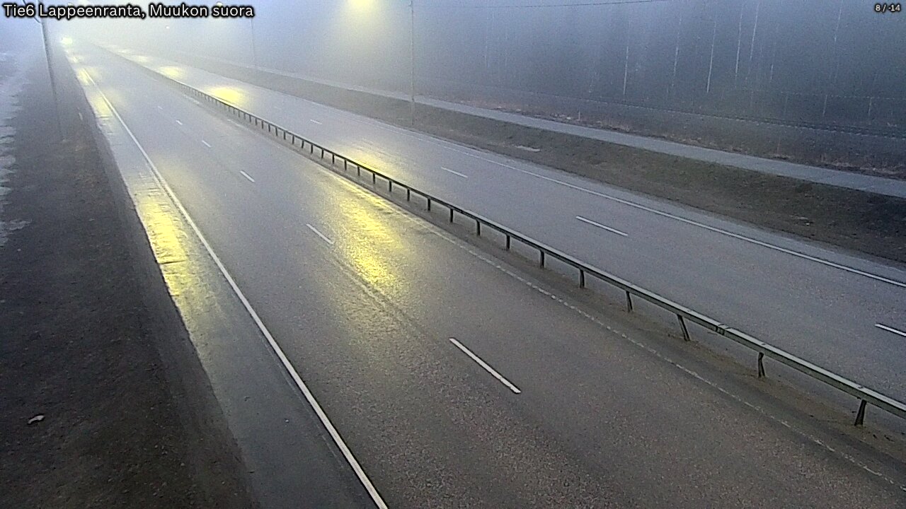 Kelikamerat Kuva Tie 6 Lappeenranta, Muukon suora, Lappeenranta, Etelä-Karjala