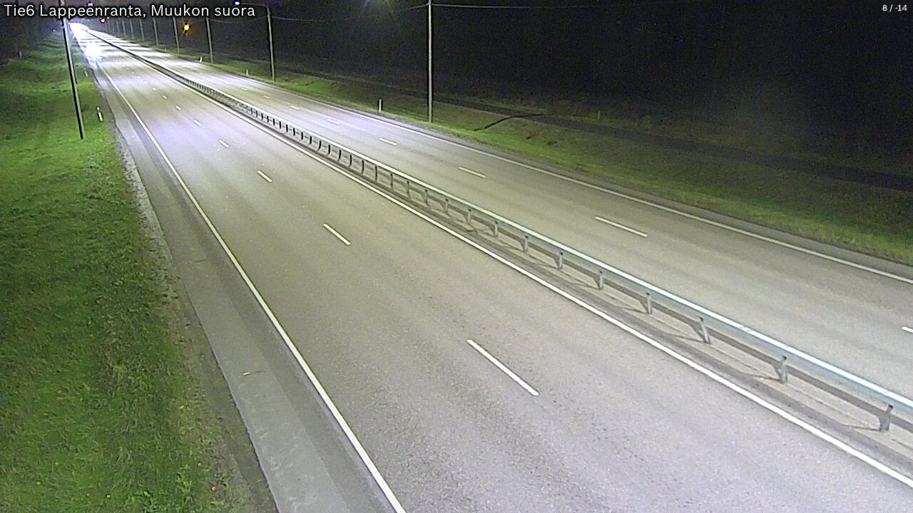 Kelikamerat Kuva Tie 6 Lappeenranta, Muukon suora, Lappeenranta, Etelä-Karjala