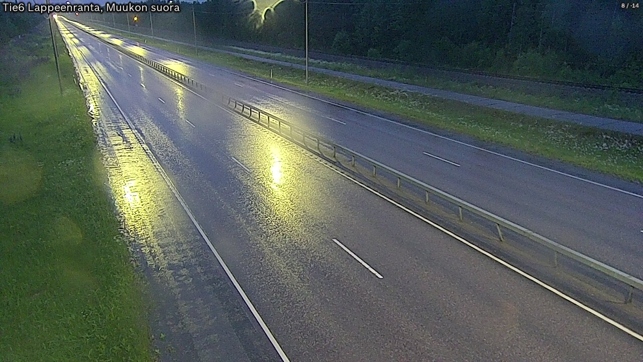 Kelikamerat Kuva Tie 6 Lappeenranta, Muukon suora, Lappeenranta, Etelä-Karjala