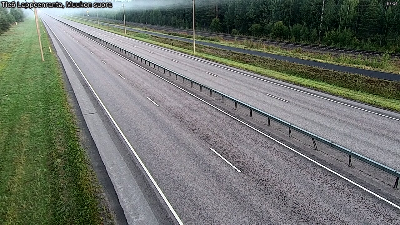 Kelikamerat Kuva Tie 6 Lappeenranta, Muukon suora, Lappeenranta, Etelä-Karjala