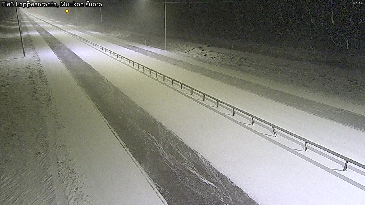 Kelikamerat Kuva Tie 6 Lappeenranta, Muukon suora, Lappeenranta, Etelä-Karjala