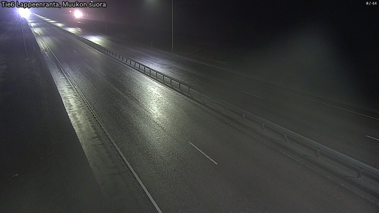 Kelikamerat Kuva Tie 6 Lappeenranta, Muukon suora, Lappeenranta, Etelä-Karjala