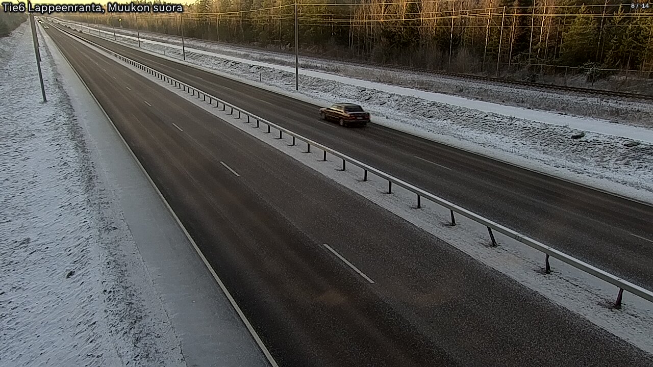 Kelikamerat Kuva Tie 6 Lappeenranta, Muukon suora, Lappeenranta, Etelä-Karjala