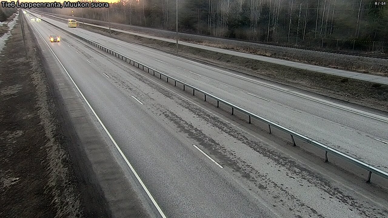 Kelikamerat Kuva Tie 6 Lappeenranta, Muukon suora, Lappeenranta, Etelä-Karjala