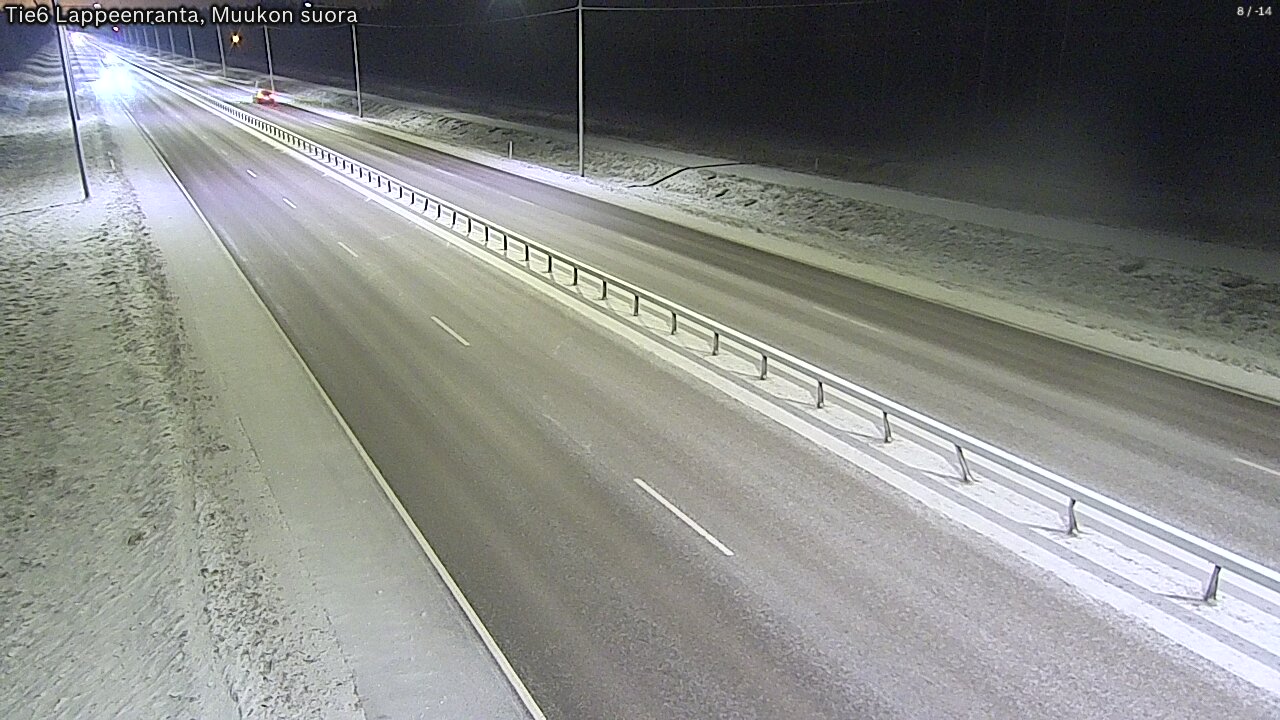 Kelikamerat Kuva Tie 6 Lappeenranta, Muukon suora, Lappeenranta, Etelä-Karjala