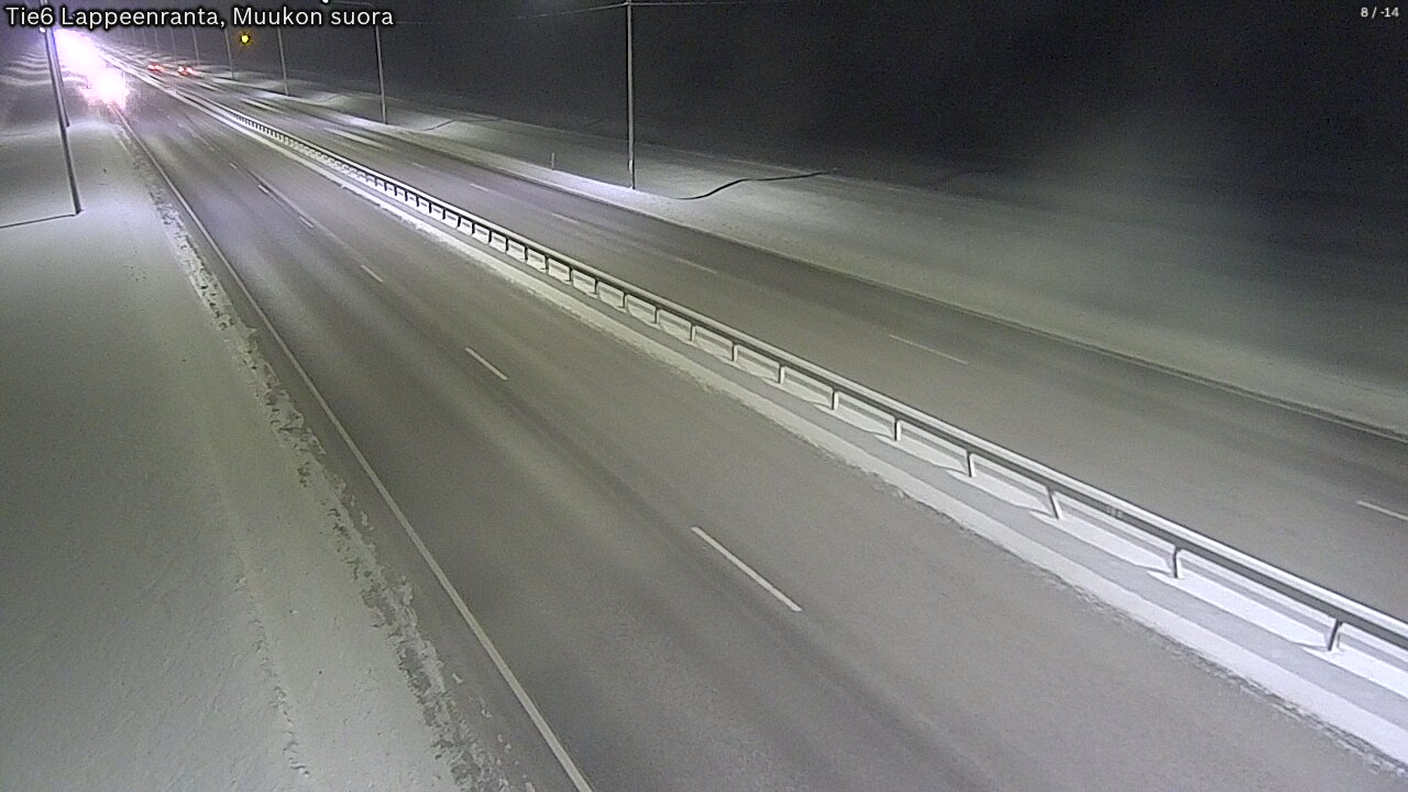 Kelikamerat Kuva Tie 6 Lappeenranta, Muukon suora, Lappeenranta, Etelä-Karjala