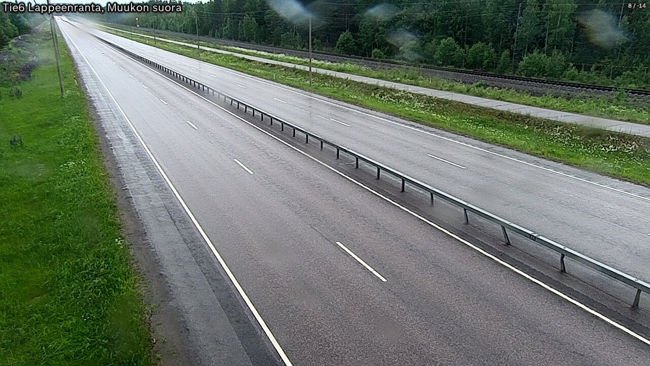 Kelikamerat Kuva Tie 6 Lappeenranta, Muukon suora, Lappeenranta, Etelä-Karjala