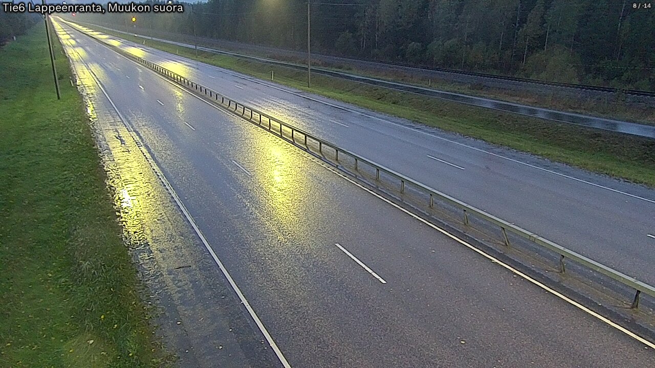 Kelikamerat Kuva Tie 6 Lappeenranta, Muukon suora, Lappeenranta, Etelä-Karjala
