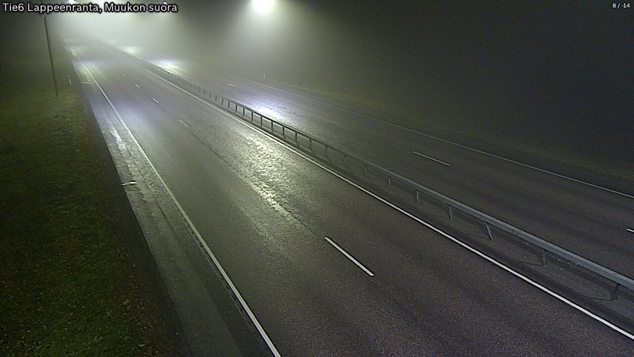 Kelikamerat Kuva Tie 6 Lappeenranta, Muukon suora, Lappeenranta, Etelä-Karjala