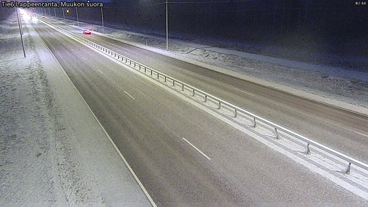 Kelikamerat Kuva Tie 6 Lappeenranta, Muukon suora, Lappeenranta, Etelä-Karjala