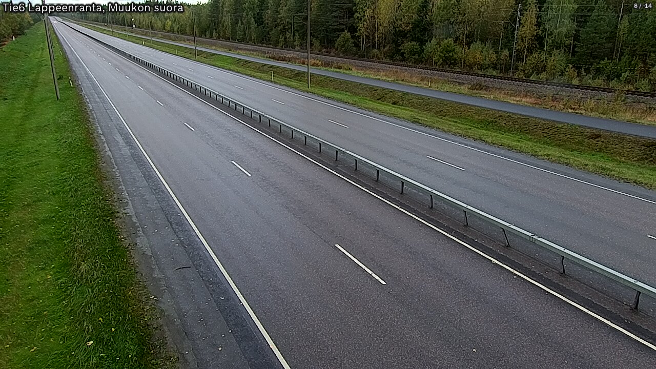 Kelikamerat Kuva Tie 6 Lappeenranta, Muukon suora, Lappeenranta, Etelä-Karjala