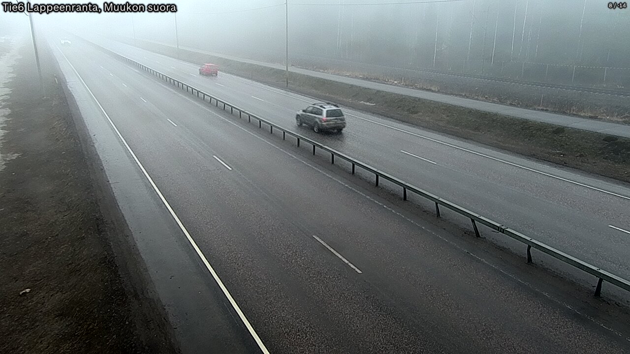 Kelikamerat Kuva Tie 6 Lappeenranta, Muukon suora, Lappeenranta, Etelä-Karjala