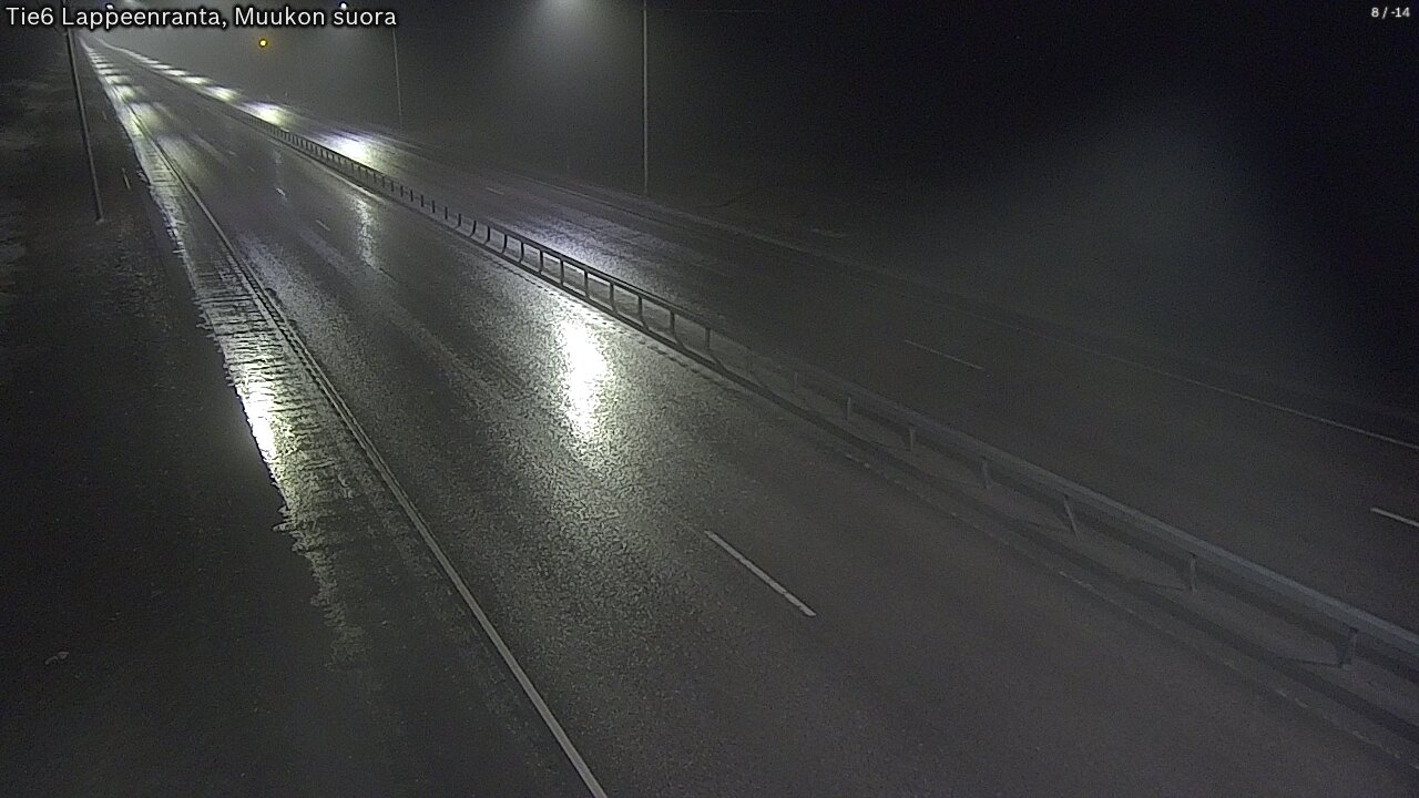 Kelikamerat Kuva Tie 6 Lappeenranta, Muukon suora, Lappeenranta, Etelä-Karjala