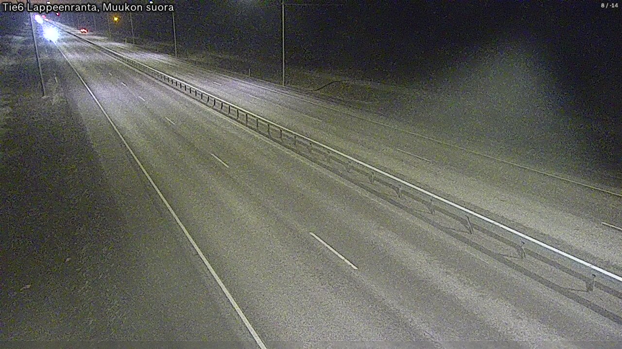 Kelikamerat Kuva Tie 6 Lappeenranta, Muukon suora, Lappeenranta, Etelä-Karjala