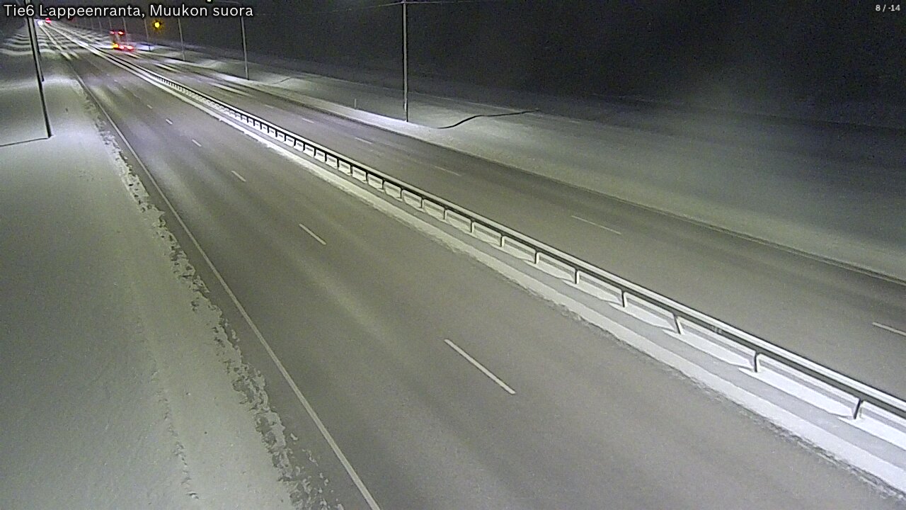 Kelikamerat Kuva Tie 6 Lappeenranta, Muukon suora, Lappeenranta, Etelä-Karjala