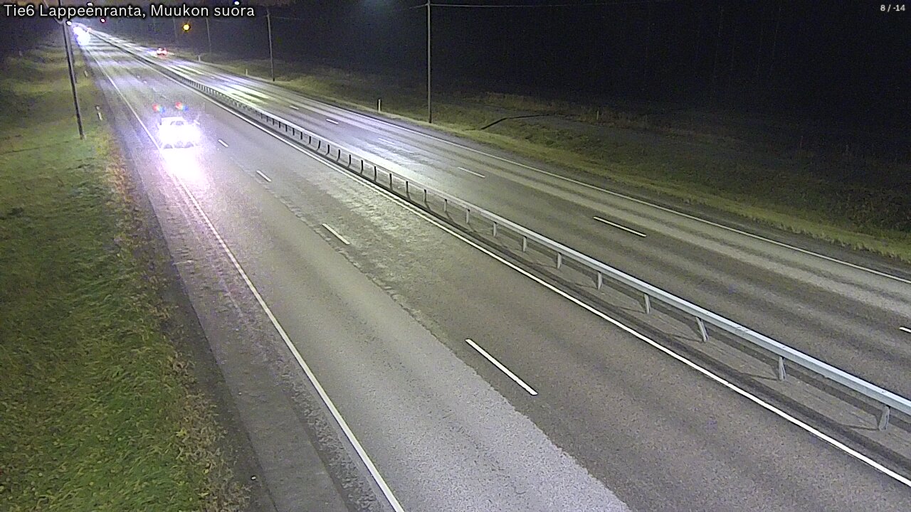 Weather Camera Image Tie 6 Villmanstrand, Muukko rakan, Lappeenranta, Etelä-Karjala