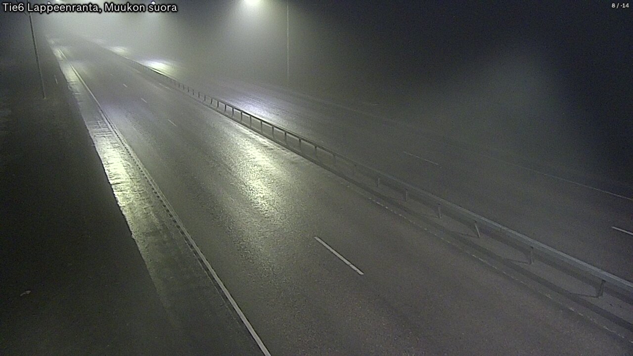 Kelikamerat Kuva Tie 6 Lappeenranta, Muukon suora, Lappeenranta, Etelä-Karjala