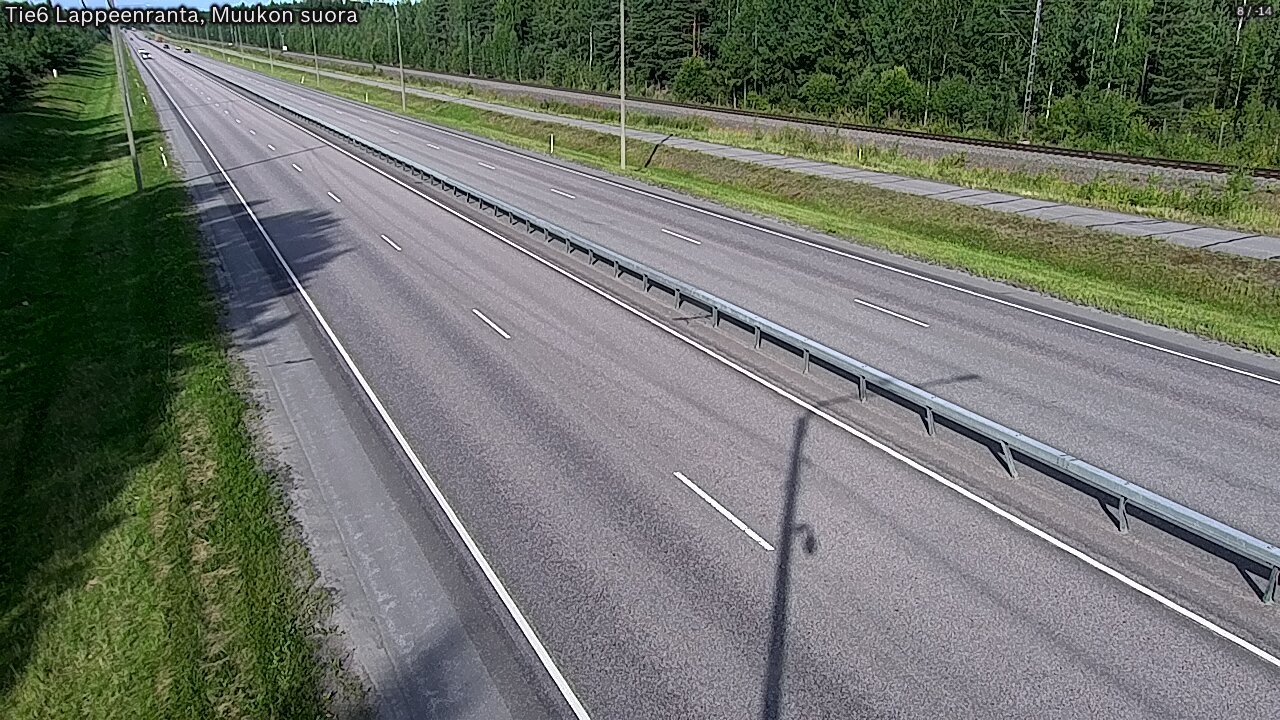 Kelikamerat Kuva Tie 6 Lappeenranta, Muukon suora, Lappeenranta, Etelä-Karjala