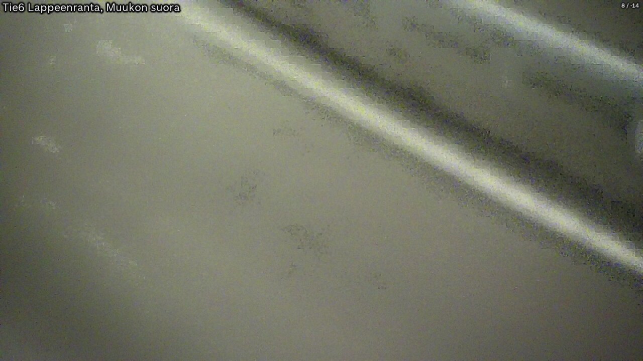 Weather Camera Image Tie 6 Villmanstrand, Muukko rakan, Lappeenranta, Etelä-Karjala
