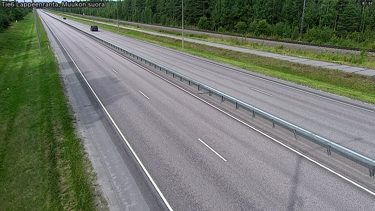 Kelikamerat Kuva Tie 6 Lappeenranta, Muukon suora, Lappeenranta, Etelä-Karjala