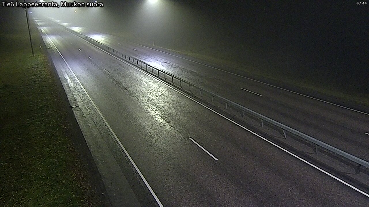 Kelikamerat Kuva Tie 6 Lappeenranta, Muukon suora, Lappeenranta, Etelä-Karjala