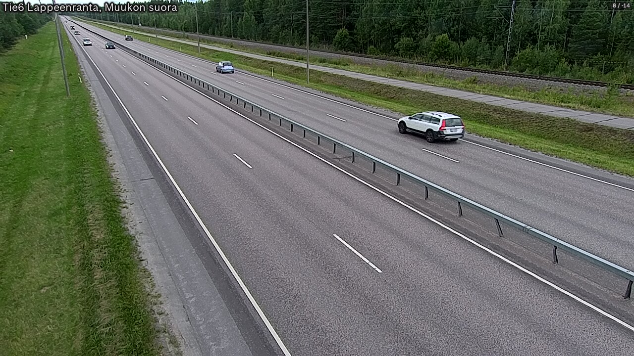 Kelikamerat Kuva Tie 6 Lappeenranta, Muukon suora, Lappeenranta, Etelä-Karjala