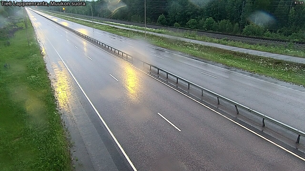 Kelikamerat Kuva Tie 6 Lappeenranta, Muukon suora, Lappeenranta, Etelä-Karjala