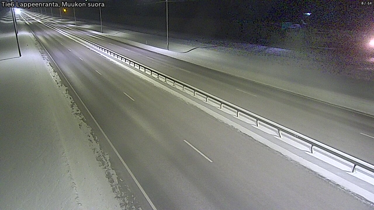 Kelikamerat Kuva Tie 6 Lappeenranta, Muukon suora, Lappeenranta, Etelä-Karjala