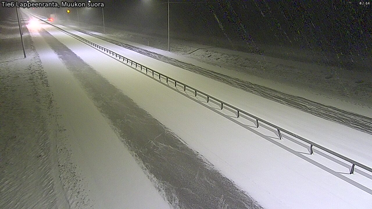 Kelikamerat Kuva Tie 6 Lappeenranta, Muukon suora, Lappeenranta, Etelä-Karjala