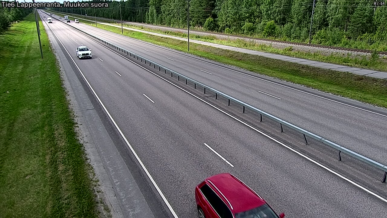 Kelikamerat Kuva Tie 6 Lappeenranta, Muukon suora, Lappeenranta, Etelä-Karjala