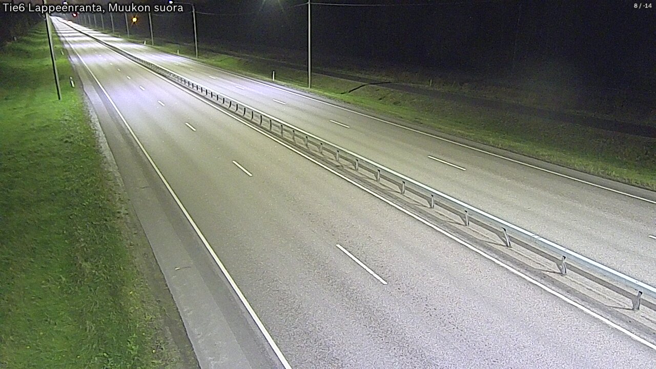 Kelikamerat Kuva Tie 6 Lappeenranta, Muukon suora, Lappeenranta, Etelä-Karjala