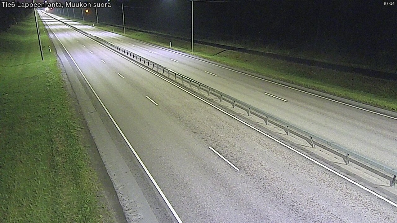Kelikamerat Kuva Tie 6 Lappeenranta, Muukon suora, Lappeenranta, Etelä-Karjala
