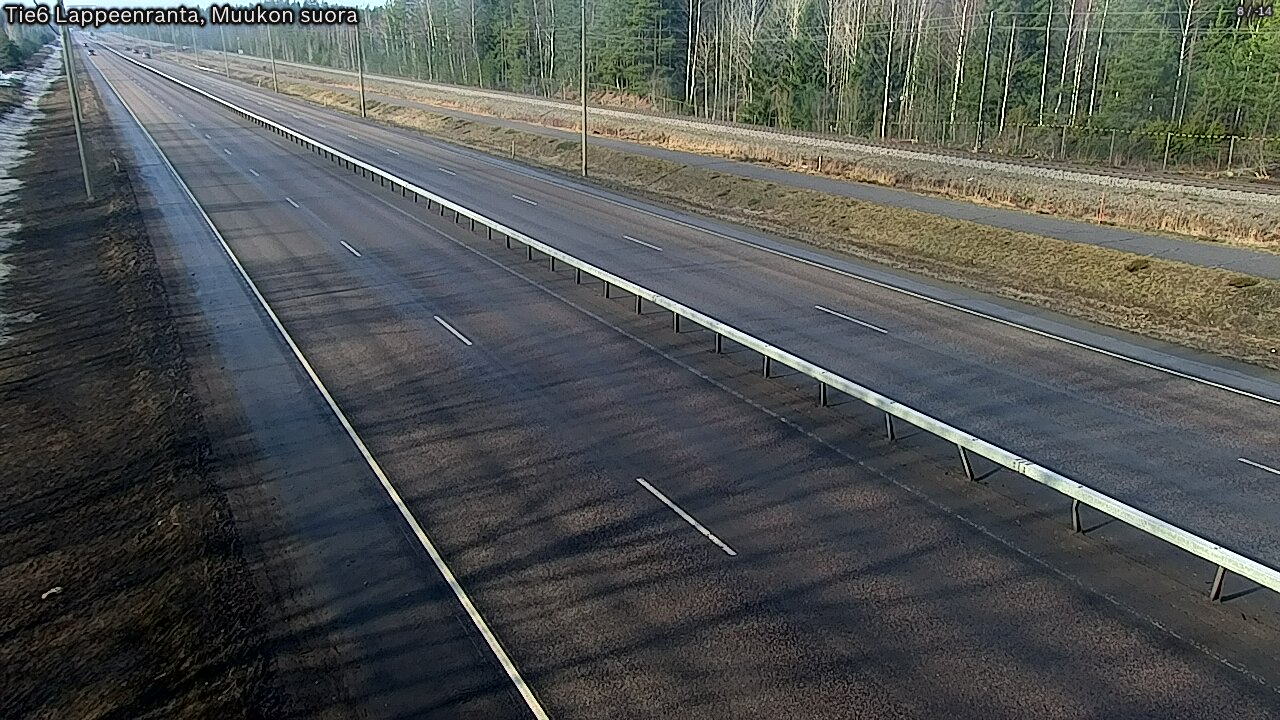 Kelikamerat Kuva Tie 6 Lappeenranta, Muukon suora, Lappeenranta, Etelä-Karjala