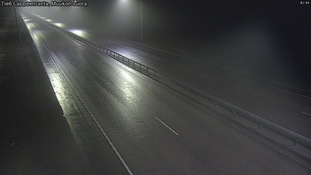 Kelikamerat Kuva Tie 6 Lappeenranta, Muukon suora, Lappeenranta, Etelä-Karjala