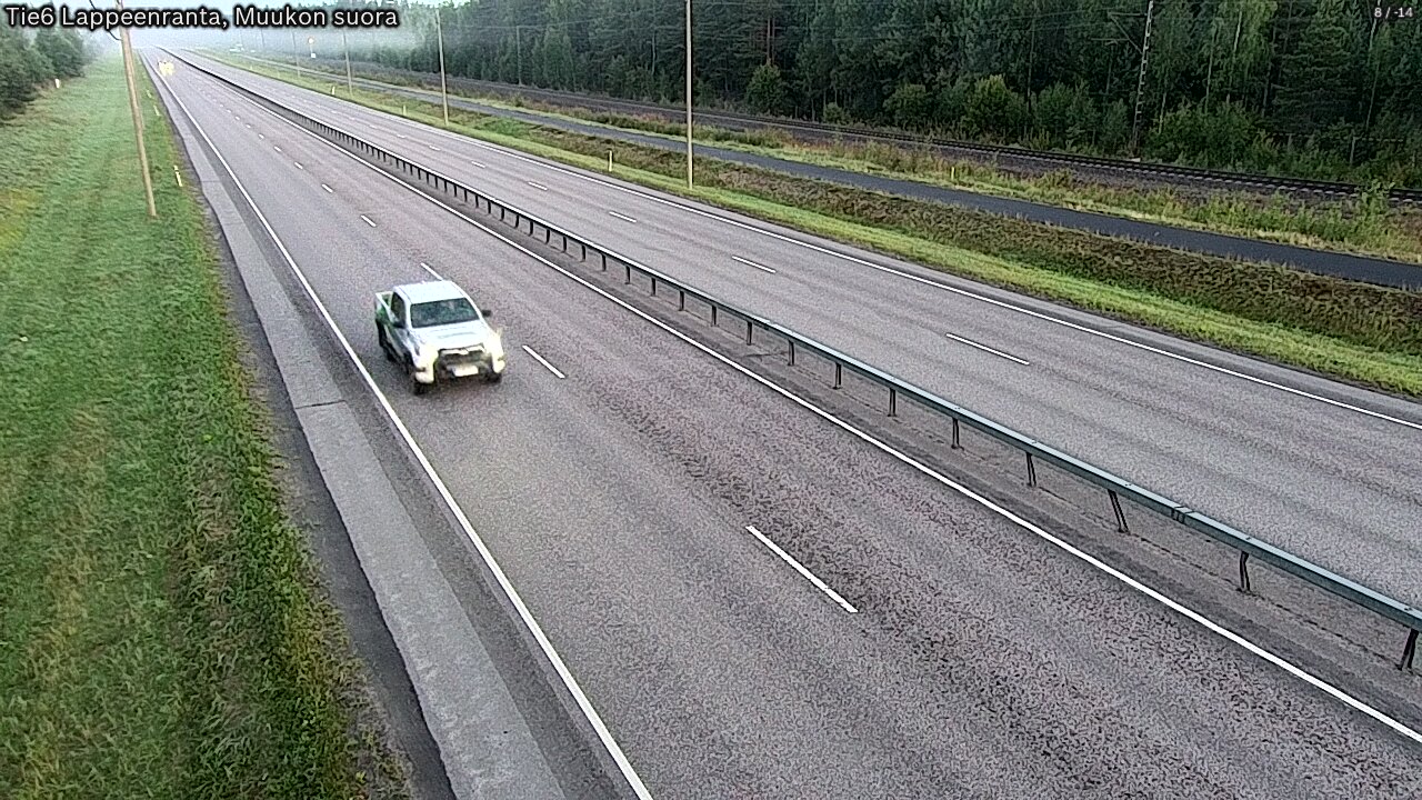 Kelikamerat Kuva Tie 6 Lappeenranta, Muukon suora, Lappeenranta, Etelä-Karjala