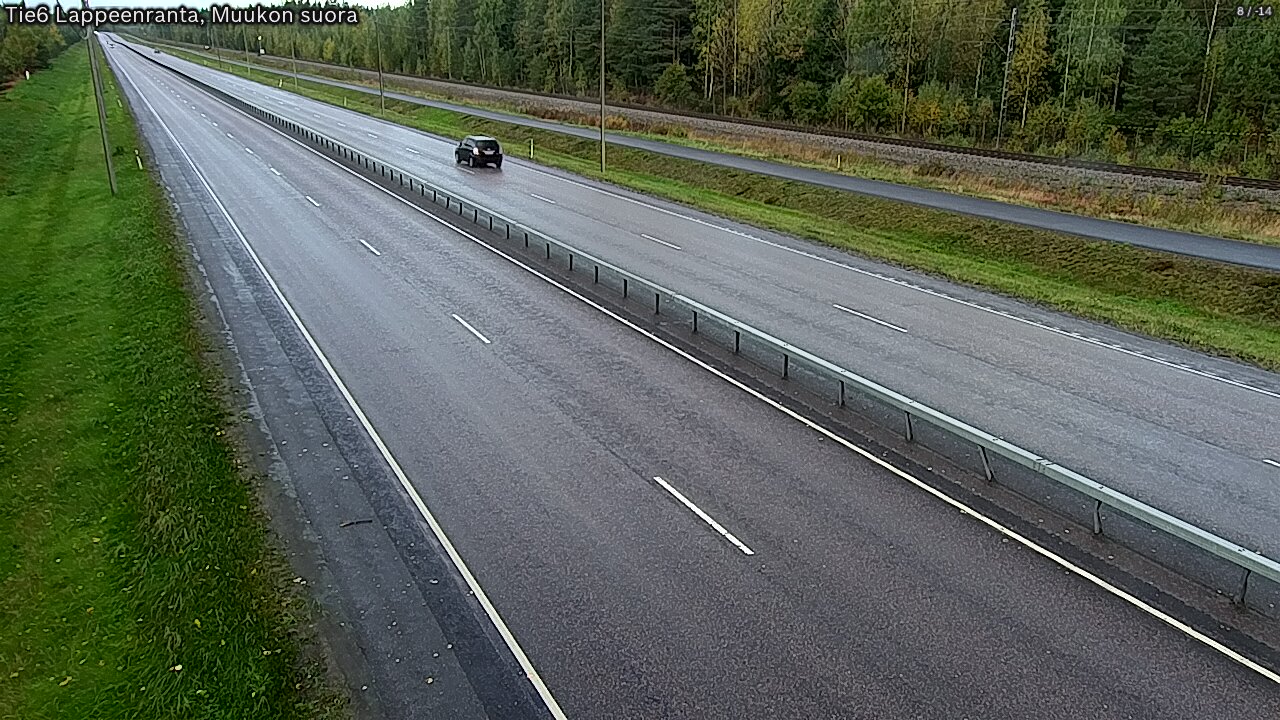 Kelikamerat Kuva Tie 6 Lappeenranta, Muukon suora, Lappeenranta, Etelä-Karjala