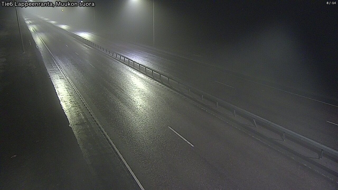 Kelikamerat Kuva Tie 6 Lappeenranta, Muukon suora, Lappeenranta, Etelä-Karjala