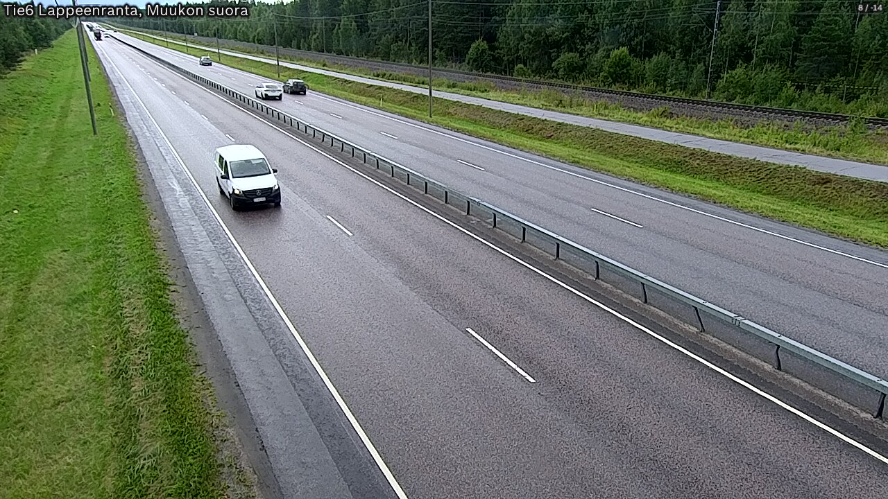 Kelikamerat Kuva Tie 6 Lappeenranta, Muukon suora, Lappeenranta, Etelä-Karjala