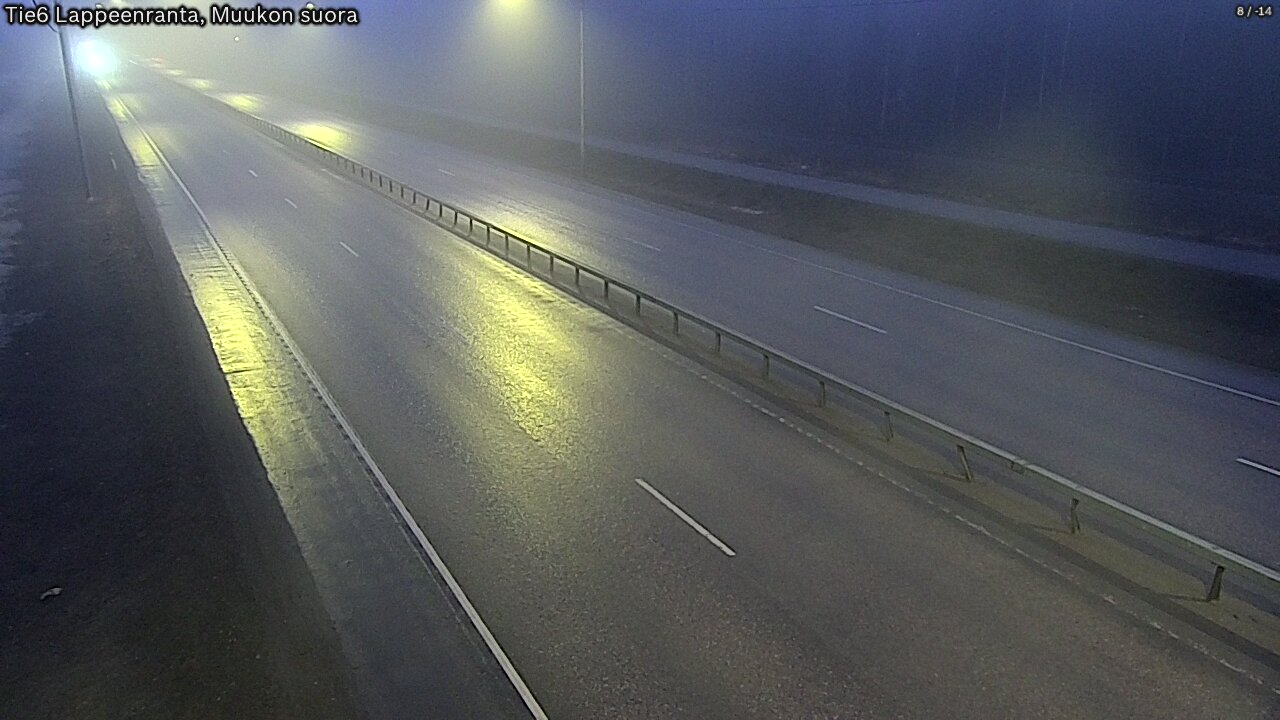 Kelikamerat Kuva Tie 6 Lappeenranta, Muukon suora, Lappeenranta, Etelä-Karjala