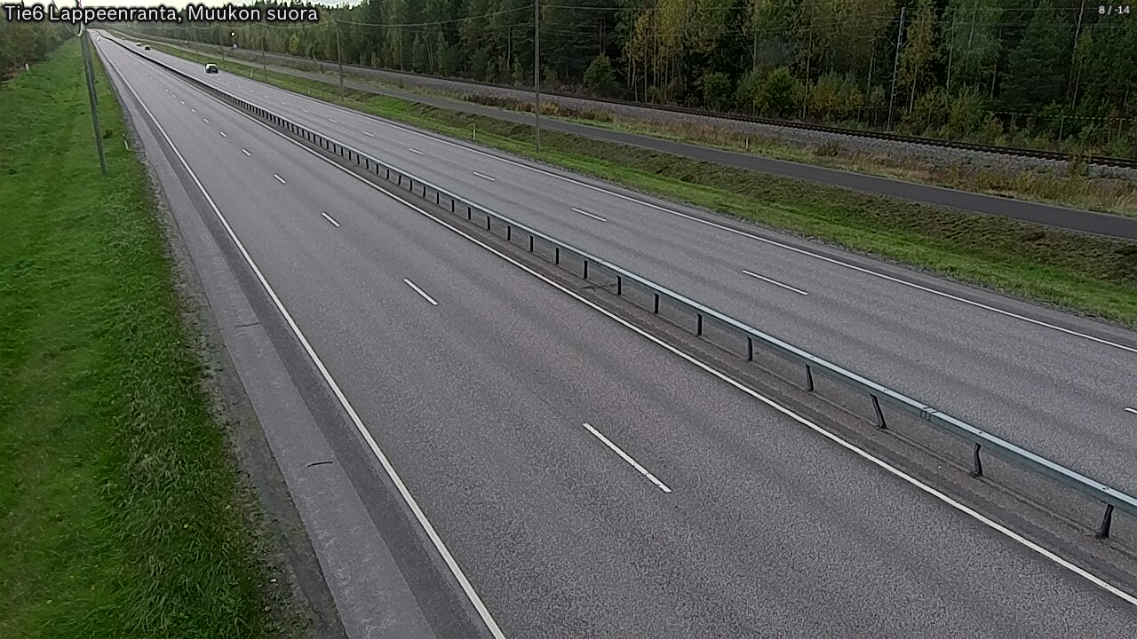 Kelikamerat Kuva Tie 6 Lappeenranta, Muukon suora, Lappeenranta, Etelä-Karjala