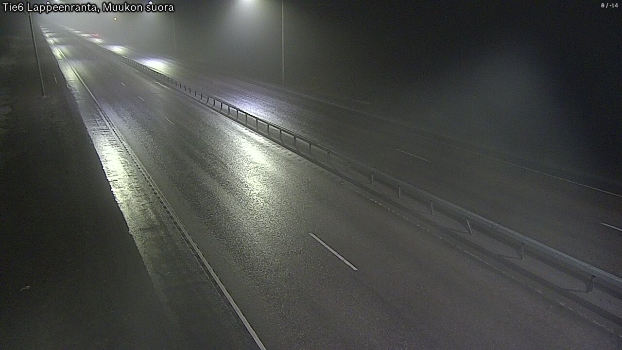 Kelikamerat Kuva Tie 6 Lappeenranta, Muukon suora, Lappeenranta, Etelä-Karjala