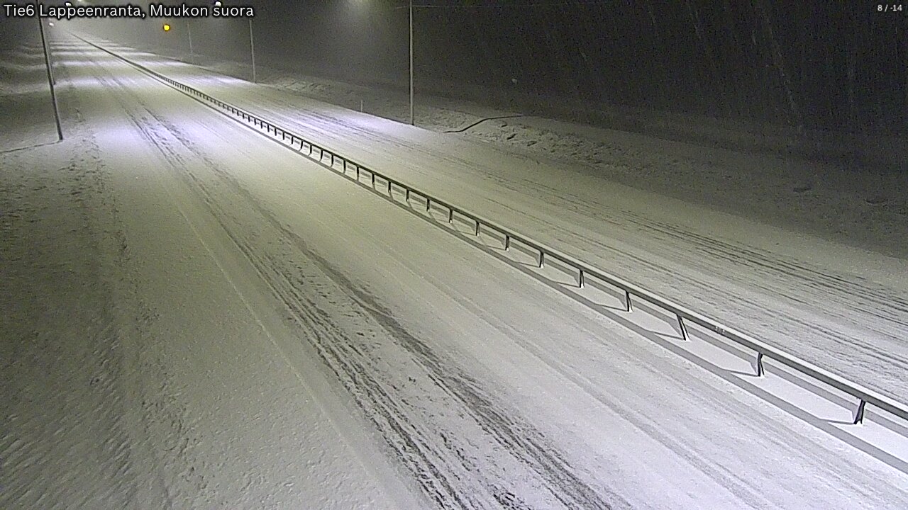 Kelikamerat Kuva Tie 6 Lappeenranta, Muukon suora, Lappeenranta, Etelä-Karjala